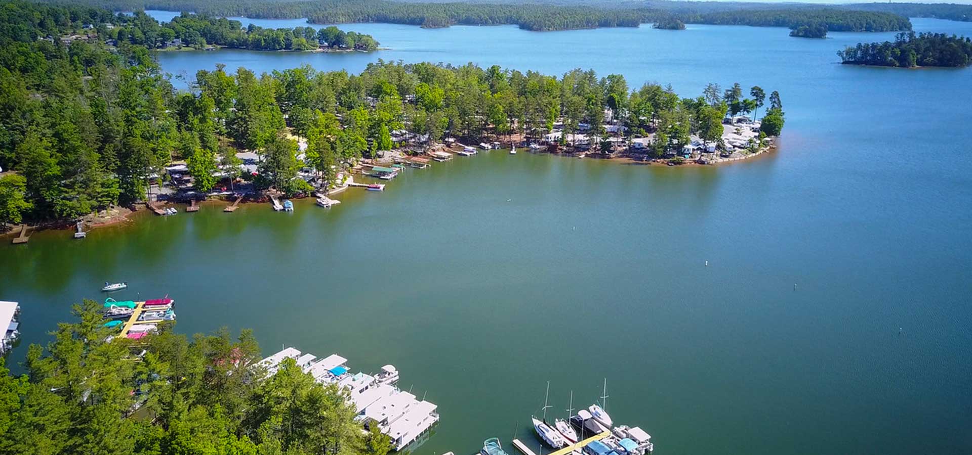North Carolina Marina & RV Resorts Lake James Camping Resort & Marina